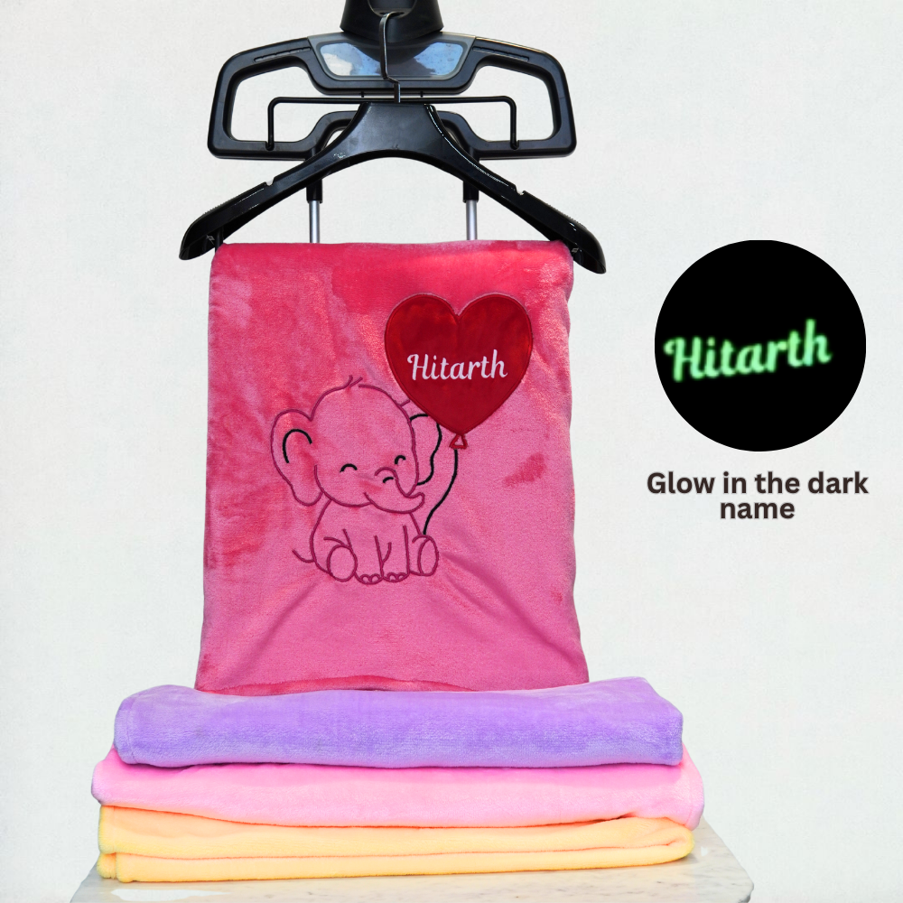 Glow in the Dark Personalized Blanket