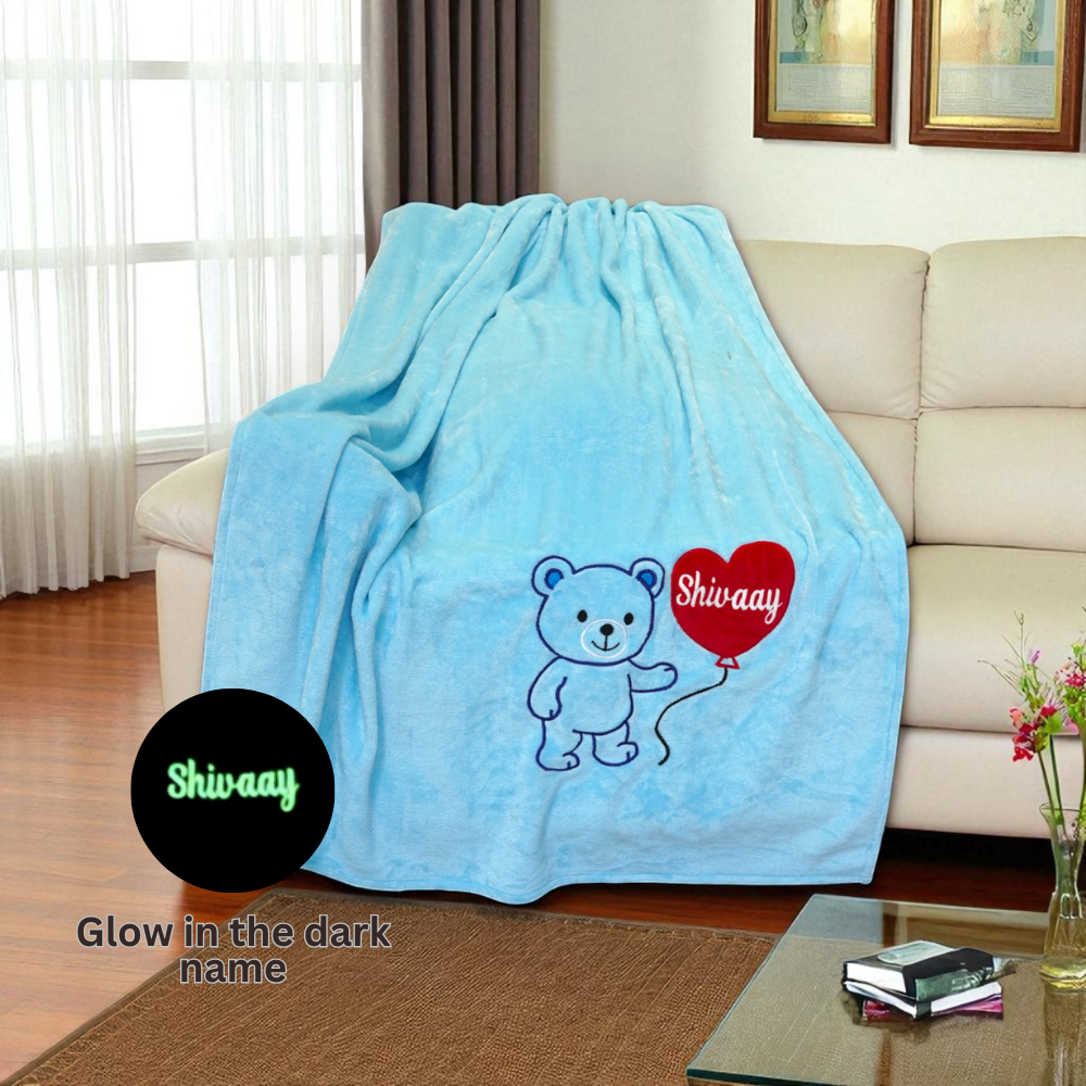 Glow in the Dark Personalized Blanket