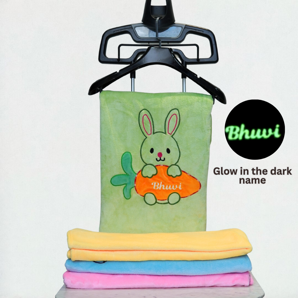 Glow in the Dark Personalized Blanket