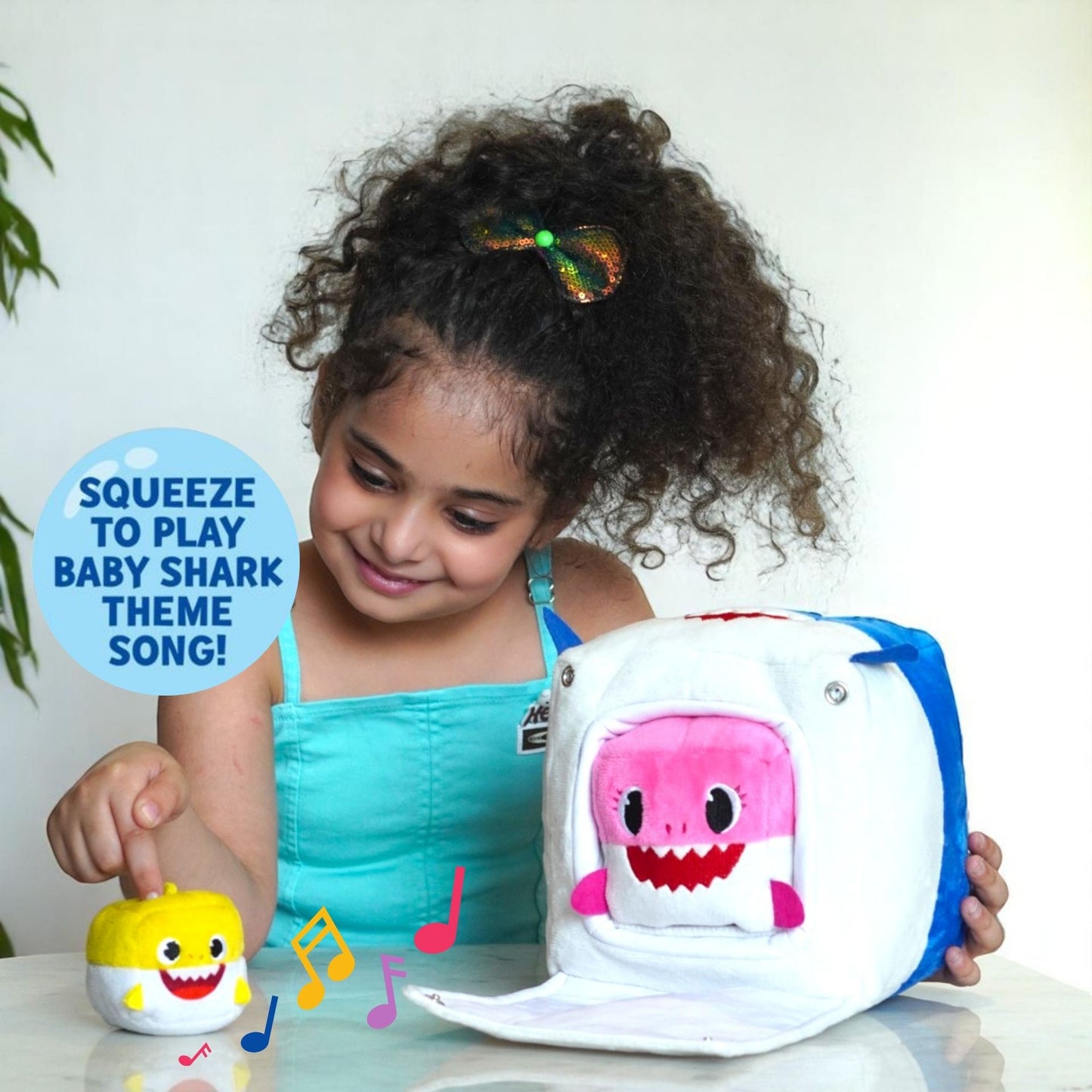 Baby Shark Nesting Sound Cubes | Stackable Musical Toy for Kids (Set of 3)