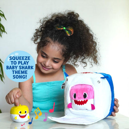 Baby Shark Nesting Sound Cubes | Stackable Musical Toy for Kids (Set of 3)