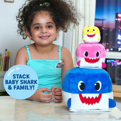 Baby Shark Nesting Sound Cubes | Stackable Musical Toy for Kids (Set of 3)