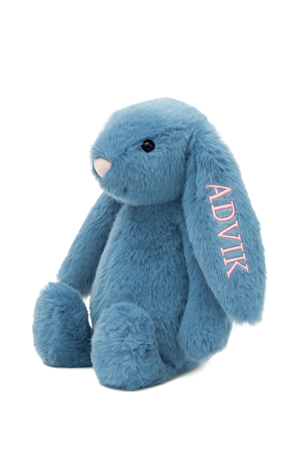 SnowBall personalised bunny soft toy for babies and couples Lazy Baby India