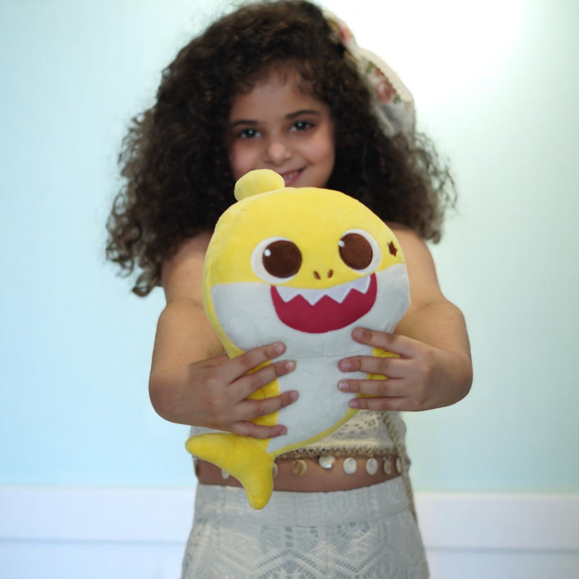 Baby Shark Musical Plush – Singing Soft Toy for Toddlers – Lazy Baby