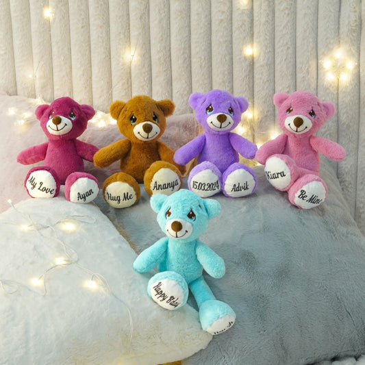 Lazy Baby Signature Message Bear