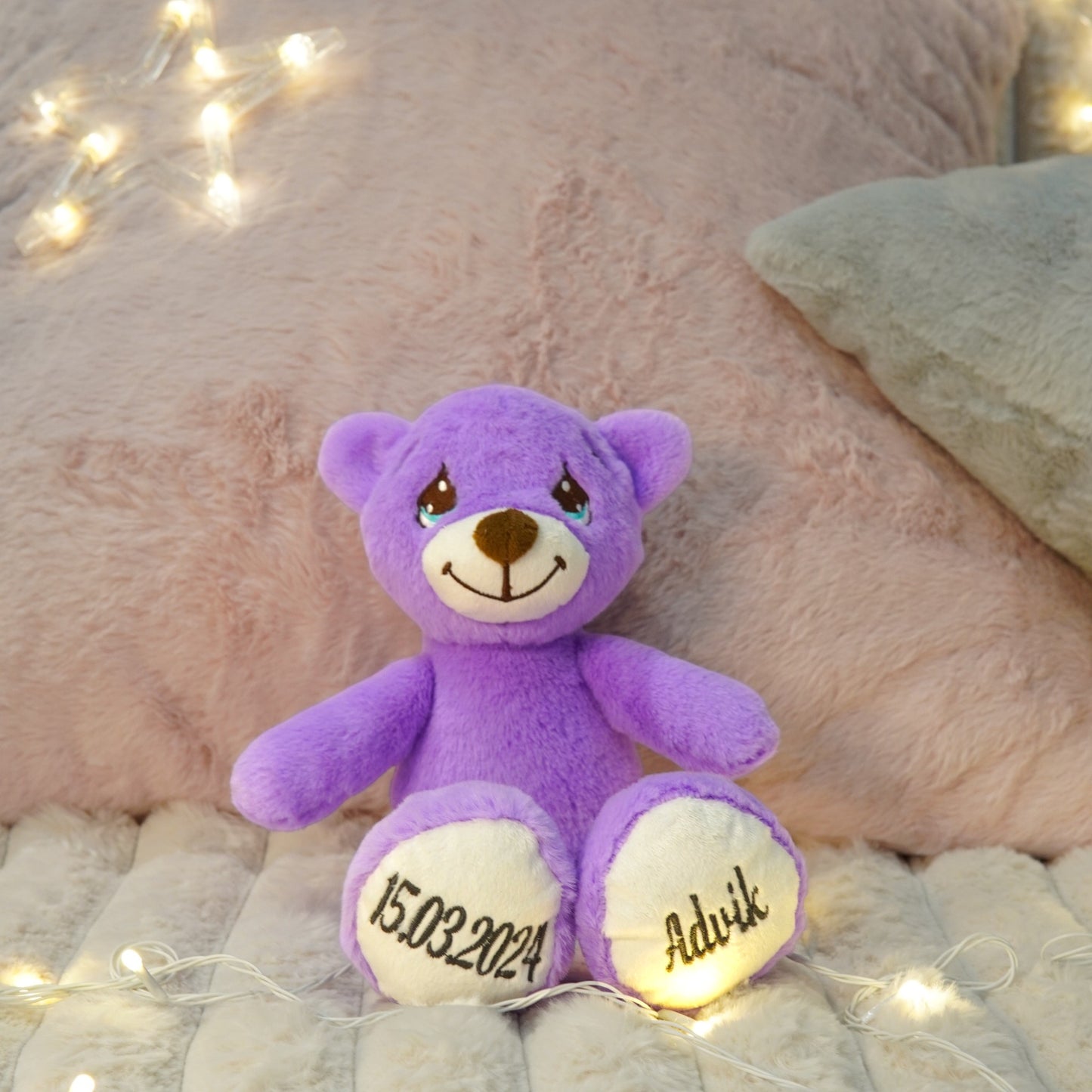 Lazy Baby Signature Message Bear