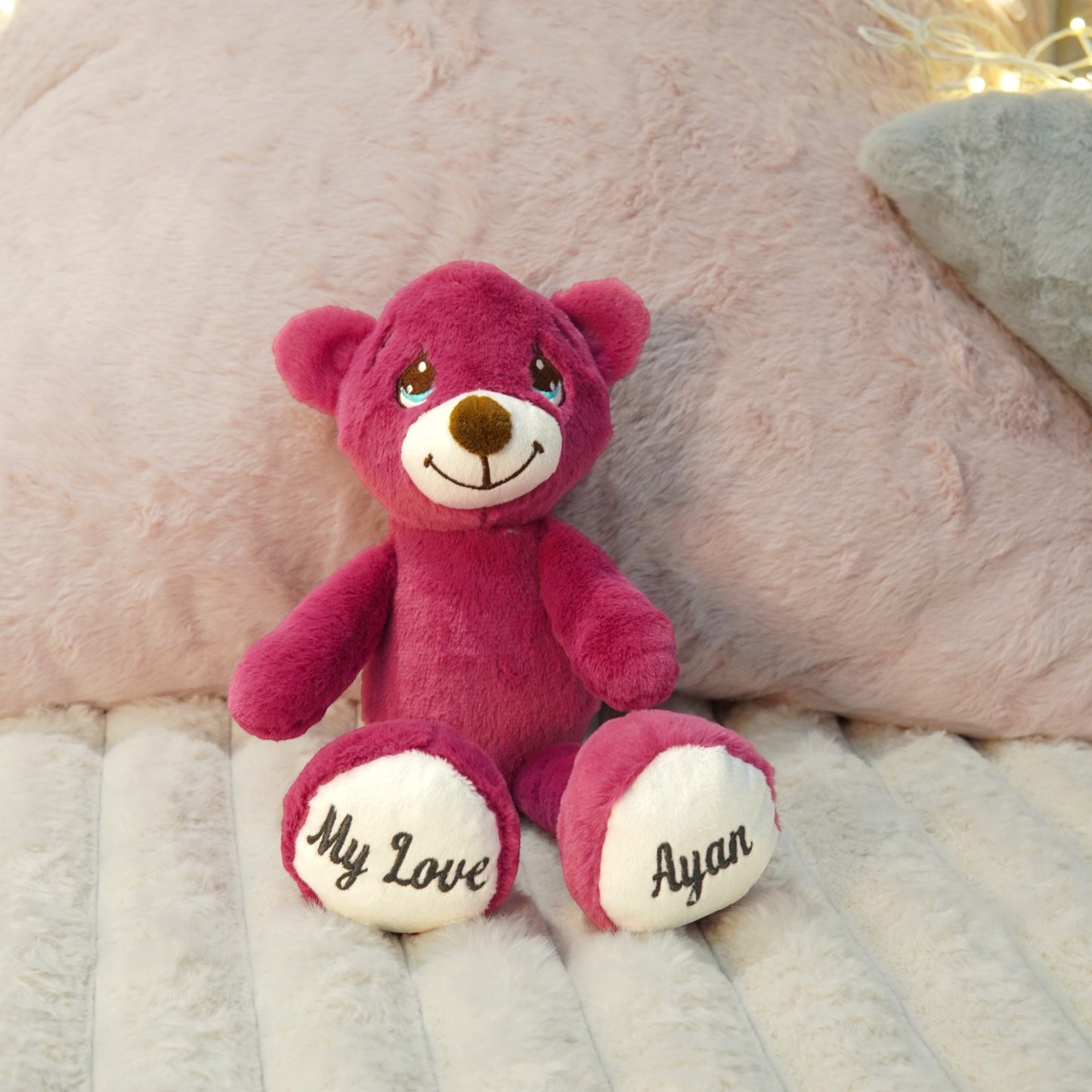 Lazy Baby Signature Message Bear