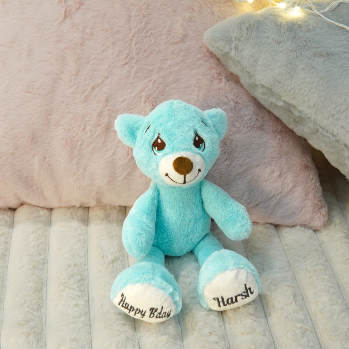 Lazy Baby Signature Message Bear
