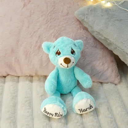 Lazy Baby Signature Message Bear