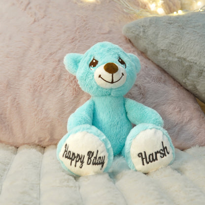 Lazy Baby Signature Message Bear