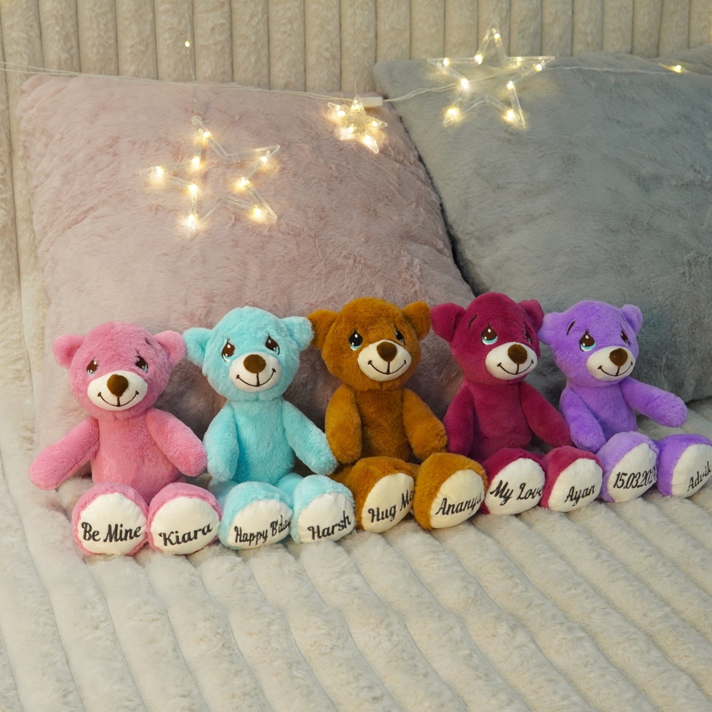 Lazy Baby Signature Message Bear