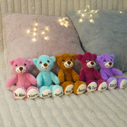 Lazy Baby Signature Message Bear