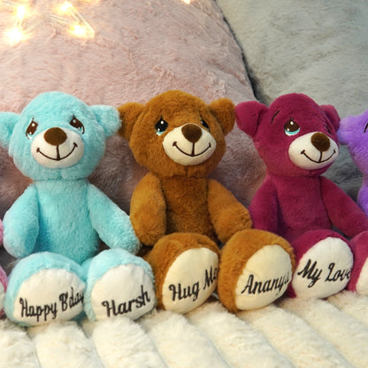 Lazy Baby Signature Message Bear